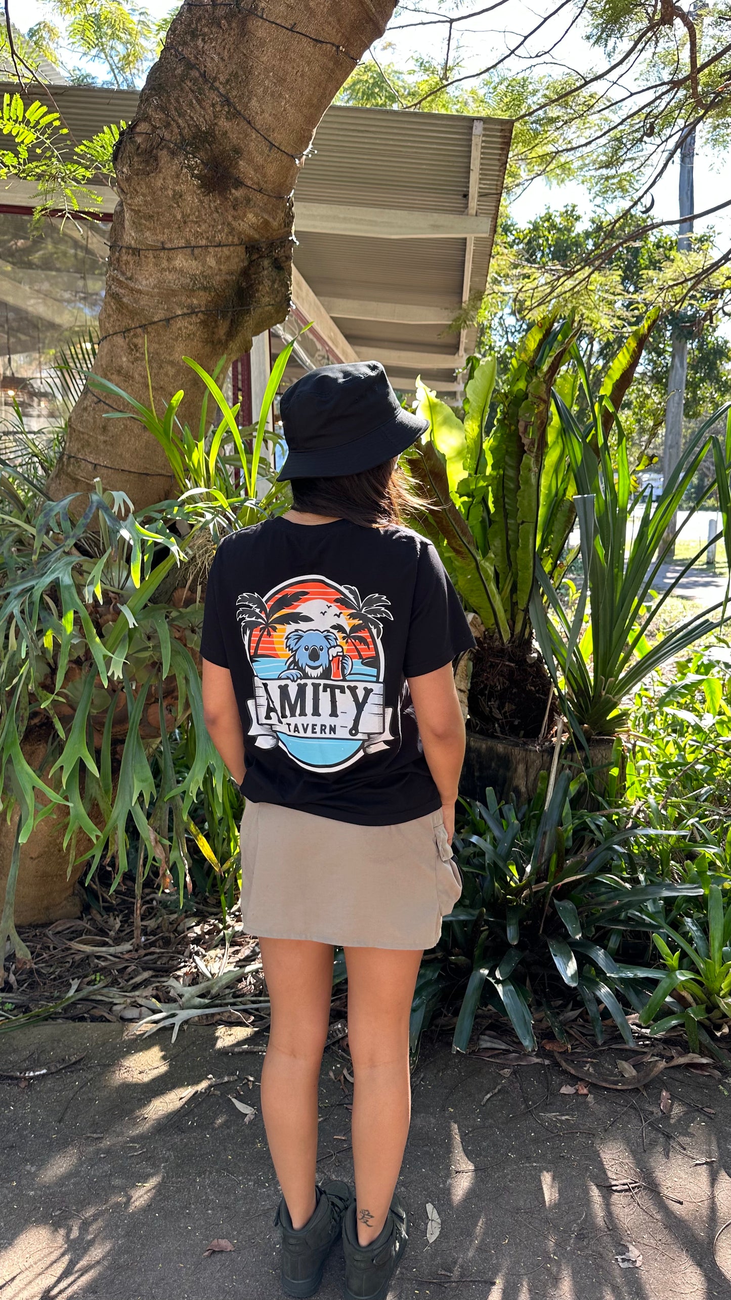 Amity Tav Crew Tee - Black