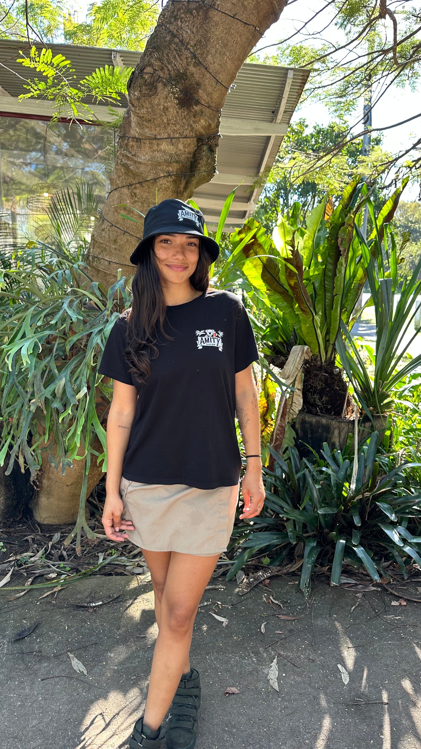 Amity Tav Crew Tee - Black
